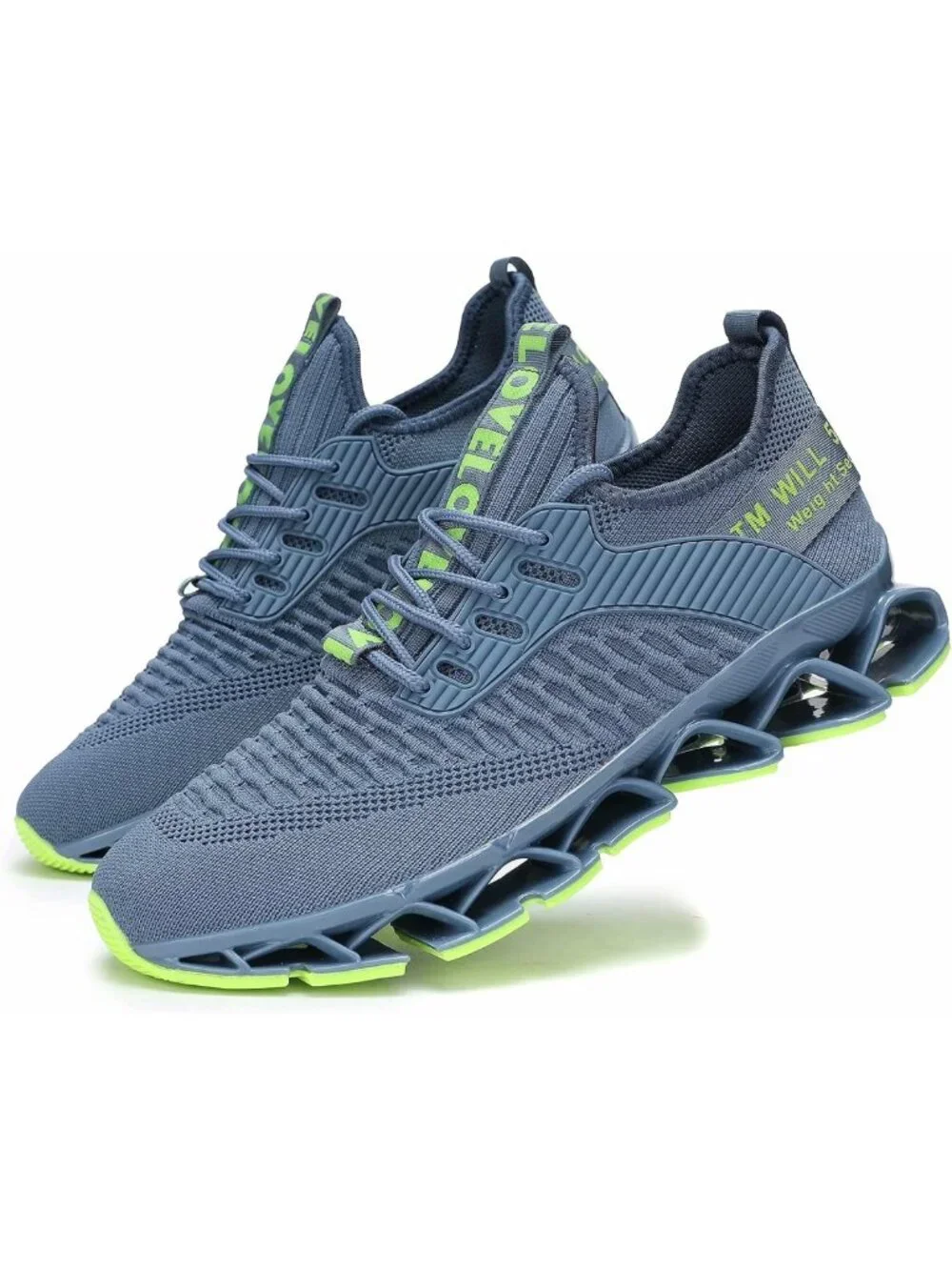 Stylish Men's Breathable Mesh Sneakers | Non-Slip Soft Sole Athletic Walking